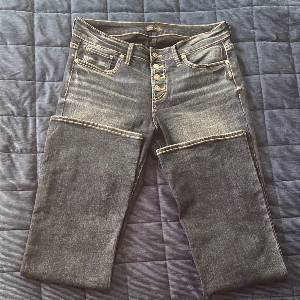 Silver Jeans Co. Dark Denim Jeans